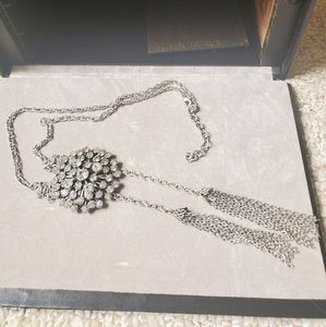 Anthropologie Crystal Necklace